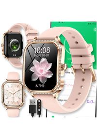 Active Band - SMARTWATCH WATCH ZEGAREK AMOLED BLUETOOTH ROZMOWY MENU PL DAMSKI SMARTBAND MK88. Rodzaj zegarka: smartwatch
