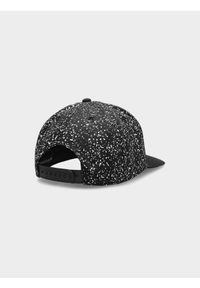 4f - Czapka z daszkiem snapback chłopięca. Kolor: czarny #2