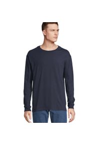 SOL'S - Koszulka Z Długim Rękawem Unisex Pioneer Dla Dorosłych. Kolor: niebieski. Długość rękawa: długi rękaw. Długość: długie