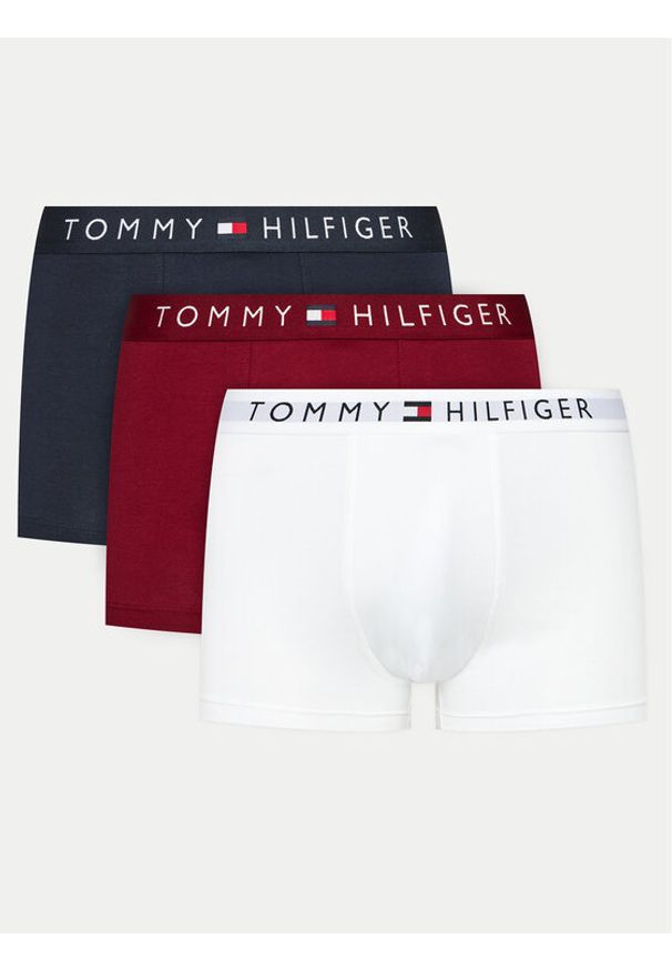 TOMMY HILFIGER - Tommy Hilfiger Komplet 3 par bokserek UM0UM03181 Kolorowy. Materiał: bawełna. Wzór: kolorowy