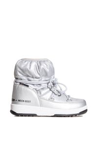 Moon Boot - Śniegowce MOON BOOT JR GIRL LOW NYLON. Materiał: nylon. Szerokość cholewki: normalna. Sezon: zima. Styl: sportowy