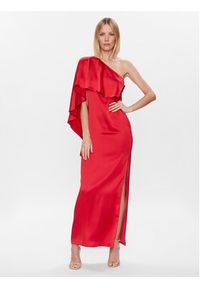 Lauren Ralph Lauren Sukienka wieczorowa 253889280003 Czerwony Regular Fit. Kolor: czerwony. Materiał: syntetyk. Styl: wizytowy #3