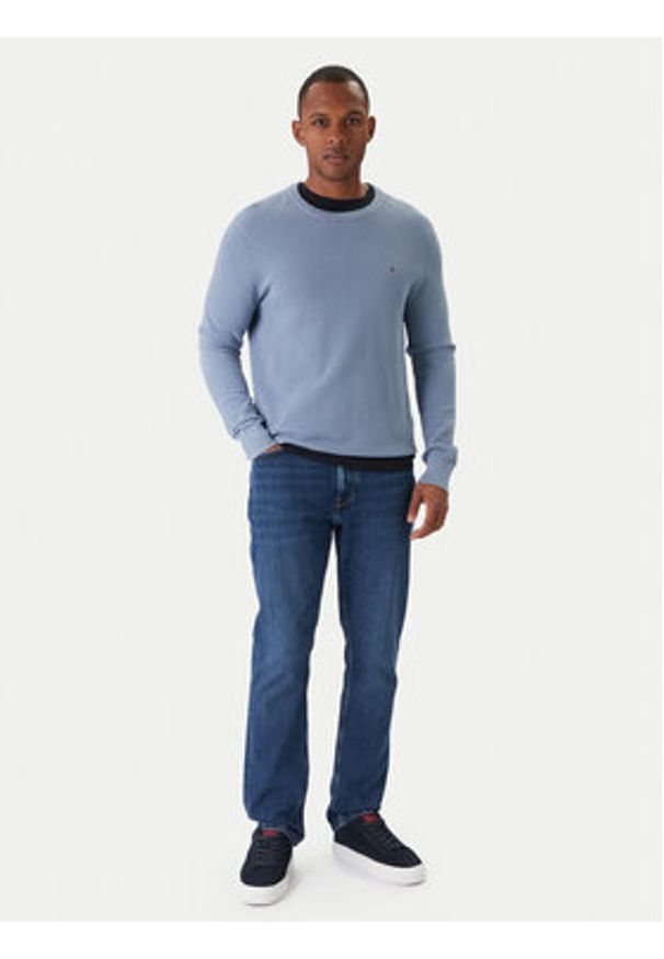 TOMMY HILFIGER - Tommy Hilfiger Jeansy Mercer MW0MW39037 Niebieski Regular Fit. Kolor: niebieski