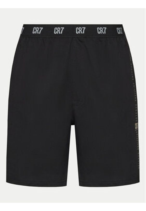 Cristiano Ronaldo CR7 Piżama 8730-41-924 Czarny Regular Fit. Kolor: czarny. Materiał: bawełna