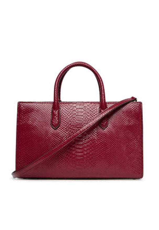 MICHAEL Michael Kors Torebka Scarlett 30T5GETS2L Bordowy. Kolor: czerwony. Materiał: skórzane