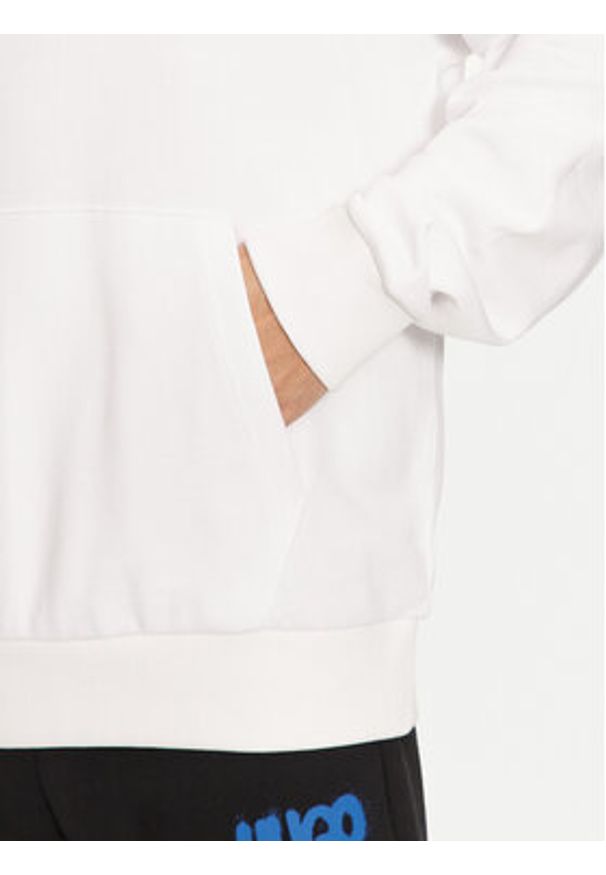 Hugo Bluza Nalonso 50522374 Biały Regular Fit. Kolor: biały. Materiał: bawełna