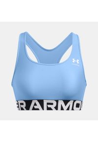 Stanik sportowy damski treningowy Under Armour biustonosz sportowy. Kolor: niebieski #1