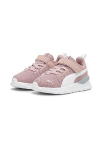 Puma - Buty sportowe Anzarun Lite dla małych dzieci PUMA Peach Smoothie White Pink. Kolor: różowy, biały, wielokolorowy. Szerokość cholewki: normalna. Sport: turystyka piesza