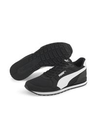 Buty sportowe męskie Puma ST Runner v3 Mesh. Kolor: biały, czarny, wielokolorowy. Materiał: guma, syntetyk, tkanina, materiał #1