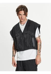 Adidas - adidas Kamizelka City Escape Premium Vest IC6735 Czarny Loose Fit. Kolor: czarny. Materiał: syntetyk