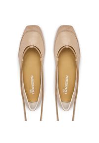 Patrizia Pepe Baleriny 8Z0123/L150-R874 Beżowy. Kolor: beżowy. Materiał: skóra #3