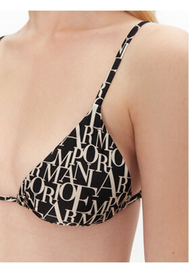 Emporio Armani Bikini EW000799 AF12190 FC125 Czarny. Kolor: czarny. Materiał: syntetyk