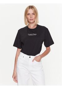 Calvin Klein T-Shirt Coordinates Logo Graphic K20K204996 Czarny Regular Fit. Kolor: czarny. Materiał: bawełna #1