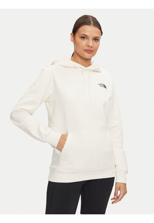 The North Face Bluza Simple Dome NF0A89EY Écru Regular Fit. Materiał: bawełna