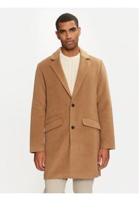 Jack & Jones Płaszcz przejściowy Hays 12258389 Beżowy Regular Fit. Kolor: beżowy. Materiał: syntetyk