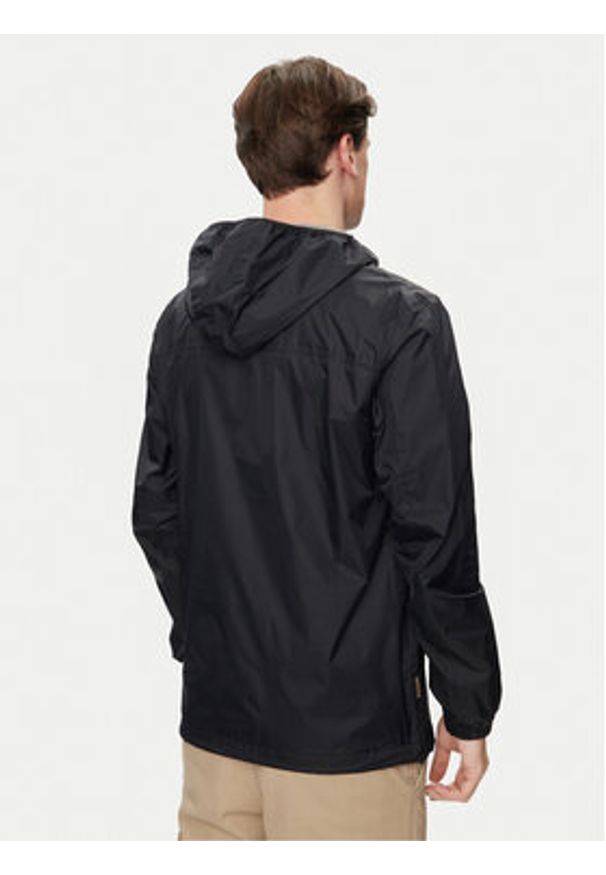 Napapijri Kurtka anorak Rainforest Wb Pkt V2 NP0A4HX6 Czarny Regular Fit. Kolor: czarny. Materiał: syntetyk