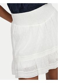 only - ONLY Spódnica mini Katti 15376205 Biały Regular Fit. Kolor: biały. Materiał: bawełna #5