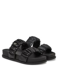 Armani Exchange Klapki XDP062 XV926 00002 Czarny. Kolor: czarny. Materiał: skóra #4