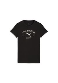 Puma - Damska koszulka PUMA Class z grafiką PUMA. Kolor: czarny #1