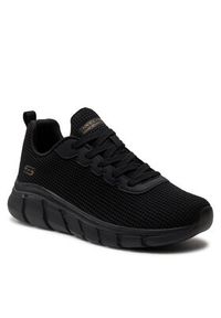 skechers - Skechers Sneakersy Bobs B Flex-Visionary Essence 117346/B Czarny. Kolor: czarny. Materiał: mesh, materiał