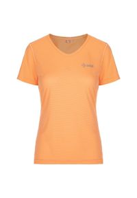 Koszulka techniczna damska Kilpi DIIMARO-M. Kolor: pomarańczowy, różowy, niebieski, wielokolorowy