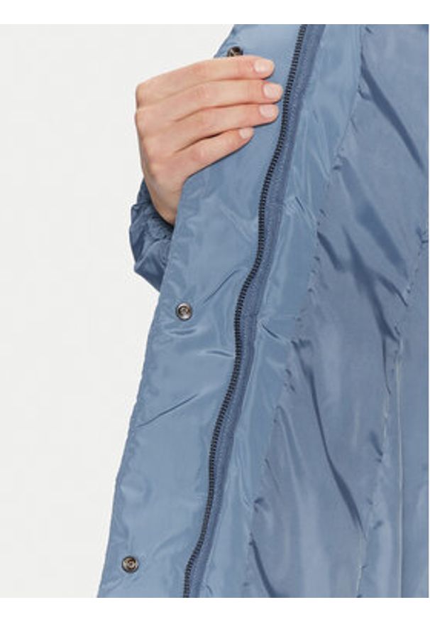 only - ONLY Kurtka zimowa Lina 15304782 Niebieski Regular Fit. Kolor: niebieski. Materiał: syntetyk. Sezon: zima