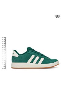 Adidas - adidas Sneakersy Grand Court 00s JP5893 Zielony. Kolor: zielony. Materiał: zamsz, skóra #5