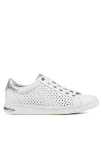 Geox Sneakersy D Jaysen D151BB 085CF C1Z1N Biały. Kolor: biały. Materiał: skóra #1