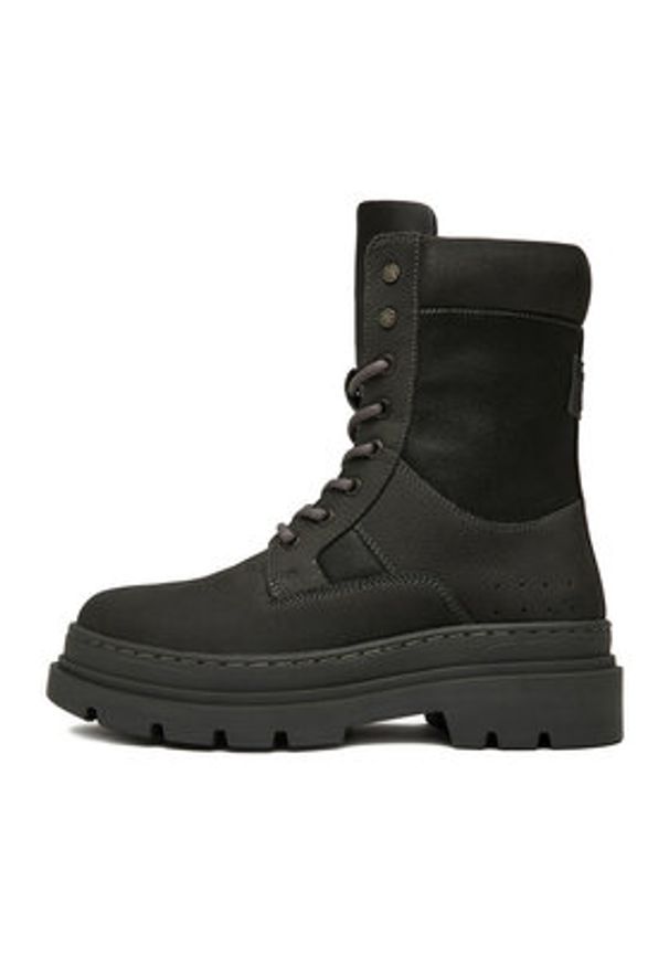 G-Star RAW - G-Star Raw Trzewiki CEO-WI45-VR-3400-02 Szary. Kolor: szary. Materiał: nubuk, skóra