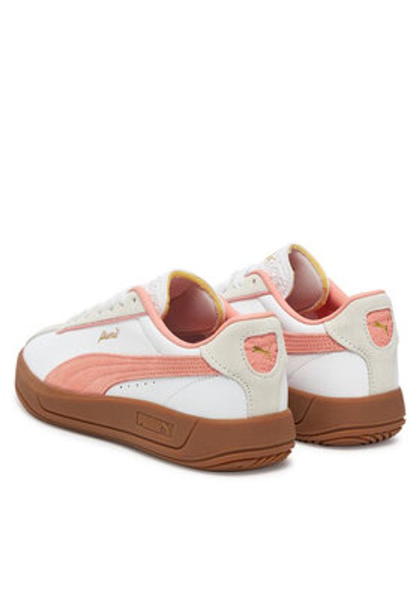 Puma Sneakersy Club Klassika 400364 04 Biały. Kolor: biały. Materiał: skóra