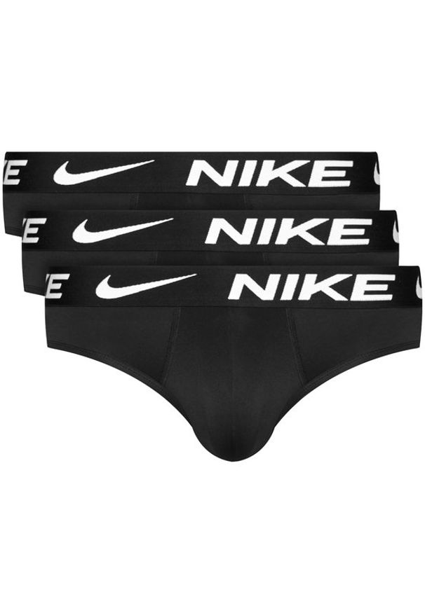 Nike Komplet 3 par slipów Essential Micro 0000KE1037 Czarny. Kolor: czarny