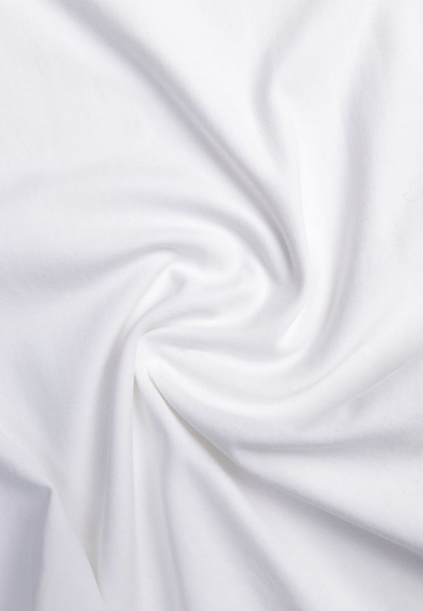 Born2be - Biały Bawełniany T-shirt z Marszczeniem w Talii i Dekoltem w Łódkę Savorith. Okazja: do pracy, na co dzień, na spotkanie biznesowe. Kolor: biały. Materiał: bawełna. Styl: elegancki, biznesowy, casual