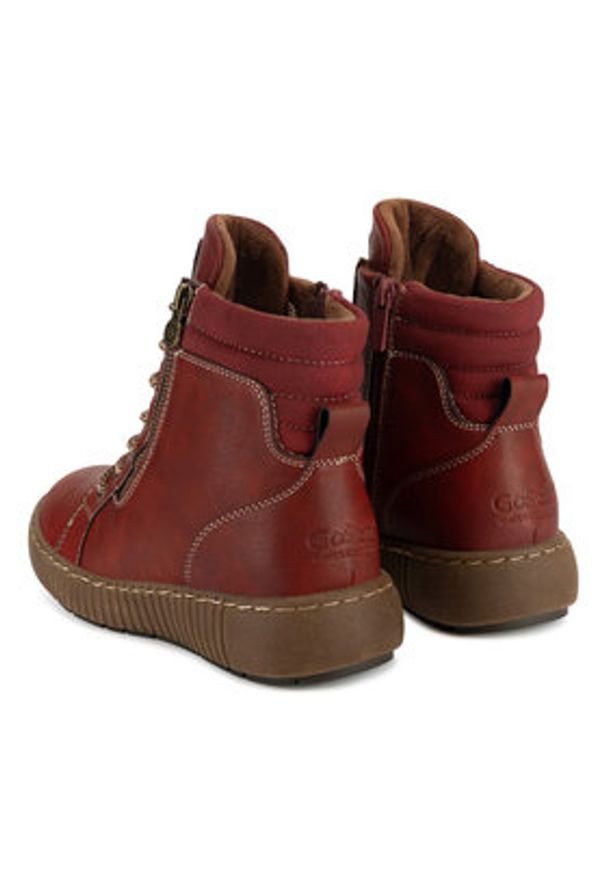 Go Soft Botki WS5586-28 Czerwony. Kolor: czerwony. Materiał: skóra