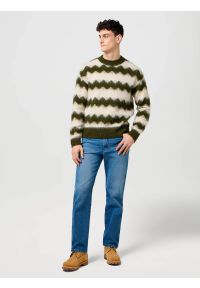 Wrangler - MESKI SWETER WRANGLER STRIPED SWEATER IVY GREEN 112371558 #6