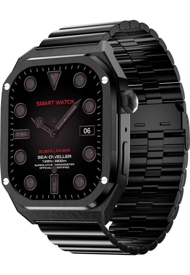 Smartwatch Hagen HC73.14.144.534-SET Czarny. Rodzaj zegarka: smartwatch. Kolor: czarny