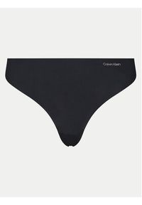 Calvin Klein Underwear Komplet 3 par stringów 000QD3558E Czarny. Kolor: czarny. Materiał: syntetyk #2