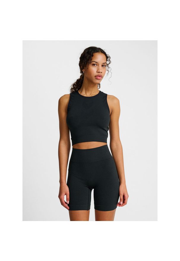 Biustonosz dla kobiet Hummel Top. Kolor: czarny. Sport: fitness