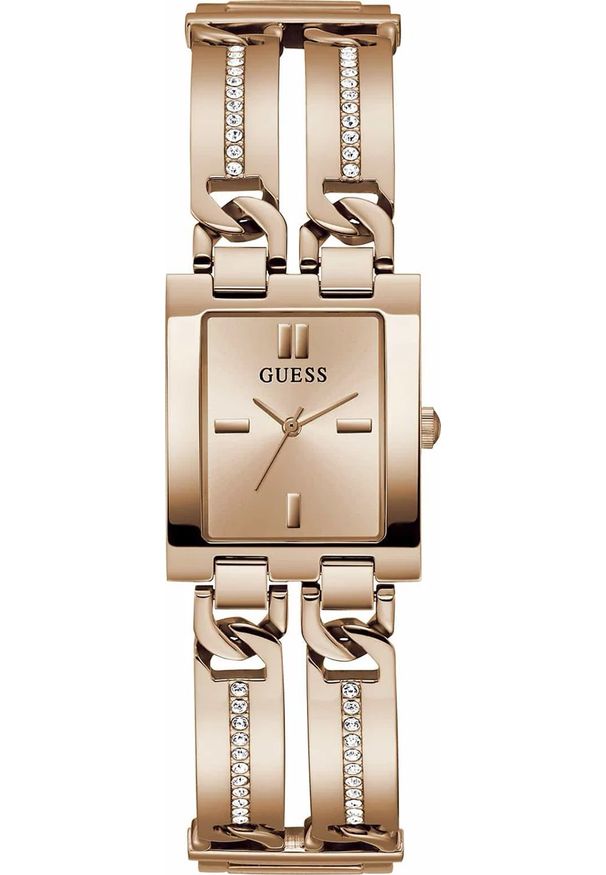 Zegarek damski Guess GW0668L3 różowe złoto. Kolor: złoty, wielokolorowy, różowy