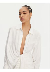 JACQUEMUS Sukienka koktajlowa 213DR009-1020 Biały Regular Fit. Kolor: biały. Materiał: wiskoza. Styl: wizytowy #3