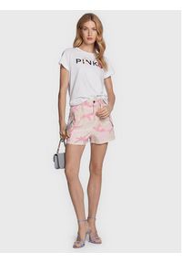 Pinko Szorty jeansowe Golf 100591 A0MW Różowy Regular Fit. Kolor: różowy. Materiał: jeans, bawełna