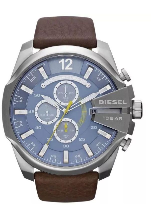 Zegarek Diesel Męski Zegarek Mega Chief DZ4281 Wyrazisty Chronograf