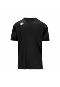 Koszulka Kappa Daverno. Kolor: czarny. Sport: piłka nożna, fitness #1