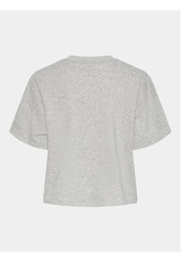 Pieces T-Shirt Chilli Summer 17118870 Szary Loose Fit. Kolor: szary. Materiał: bawełna, syntetyk