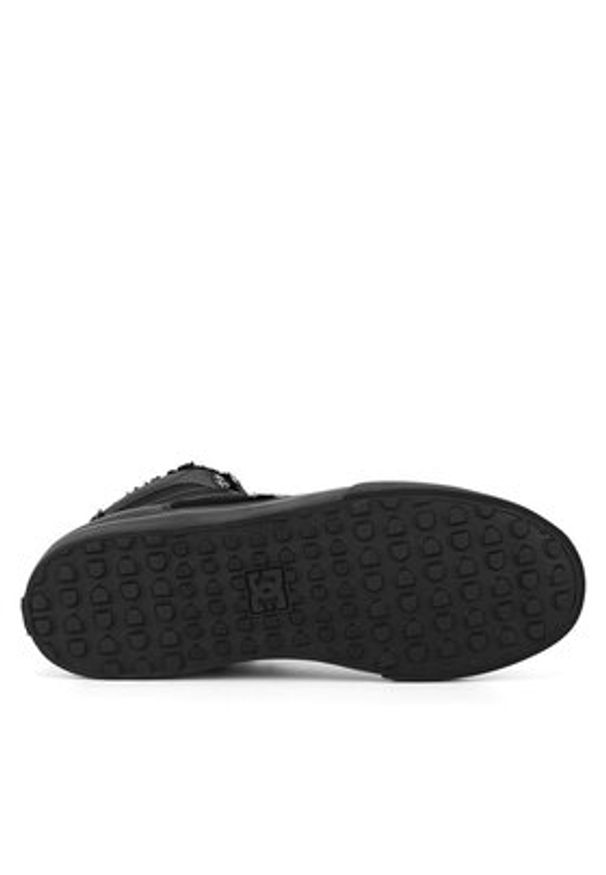 DC Sneakersy PURE HIGH-TOP WC WNT ADYS400047-3BK Czarny. Kolor: czarny. Materiał: nubuk, skóra