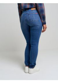 Big-Star - Spodnie jeans damskie z wysokim stanem Katrina High Waist 470. Stan: podwyższony. Kolor: niebieski #7