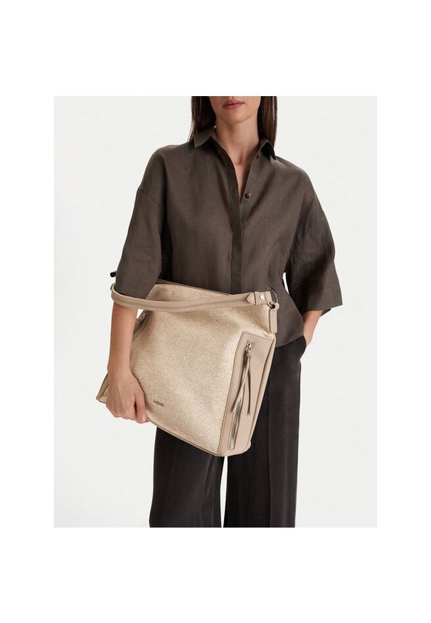 Torebka Lasocki. Kolor: beżowy