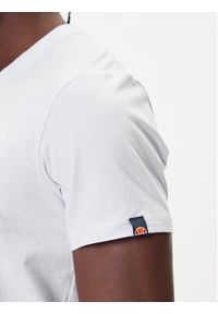 Ellesse T-Shirt Sl Prado Tee SHC07405 Biały Regular Fit. Kolor: biały. Materiał: bawełna