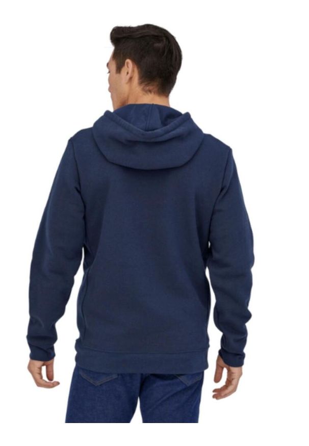Patagonia - Bluza z kapturem męska P-6 Logo Uprisal Hoody. Typ kołnierza: kaptur. Kolor: niebieski