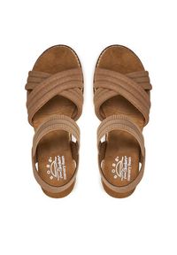 skechers - Skechers Espadryle Desert Chill-Sweet Crossing 114685/TAN Brązowy. Kolor: brązowy. Materiał: materiał #5