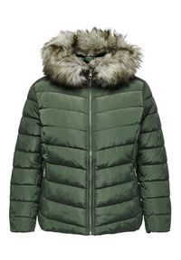 ONLY Carmakoma Kurtka zimowa 15305702 Zielony Regular Fit. Kolor: zielony. Materiał: syntetyk. Sezon: zima